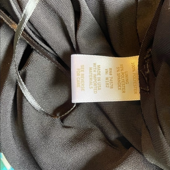 Cache Dress Gold Accent Skirt Snakeskin Pattern - Picture 8 of 9